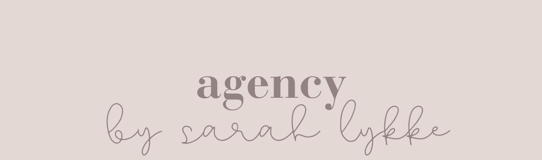 Agency By Sarah Lykke